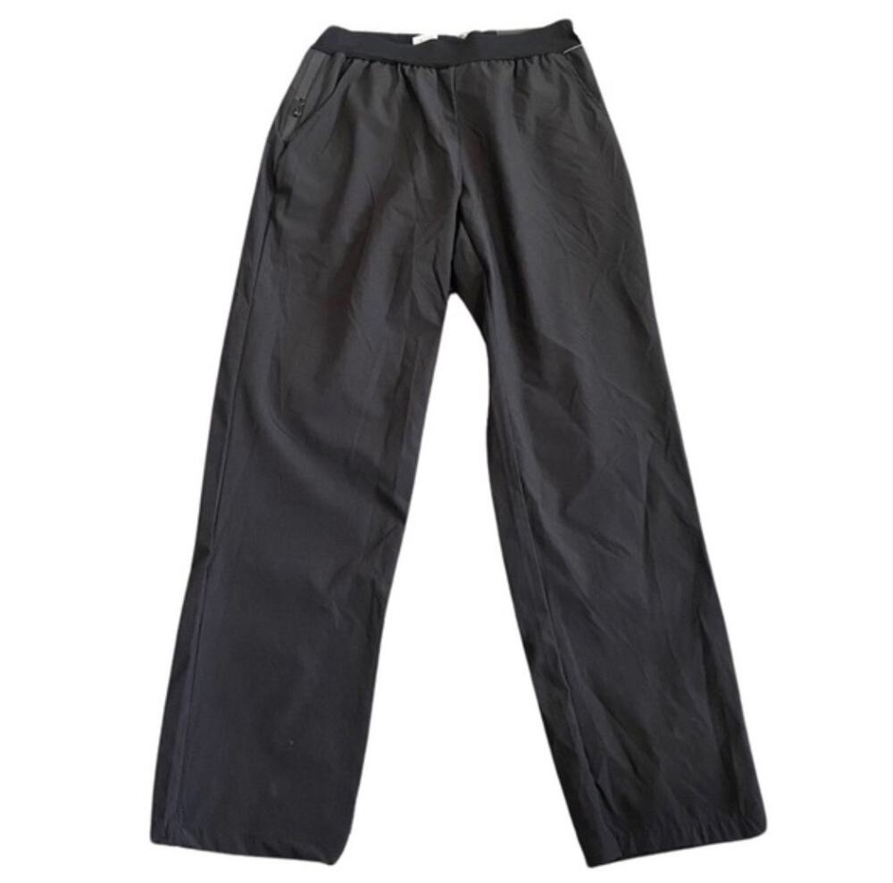 Kay Unger Woven Pants in Black, Size M
